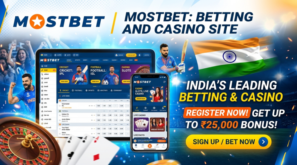 Mostbet India – Sports Betting and Online Casino